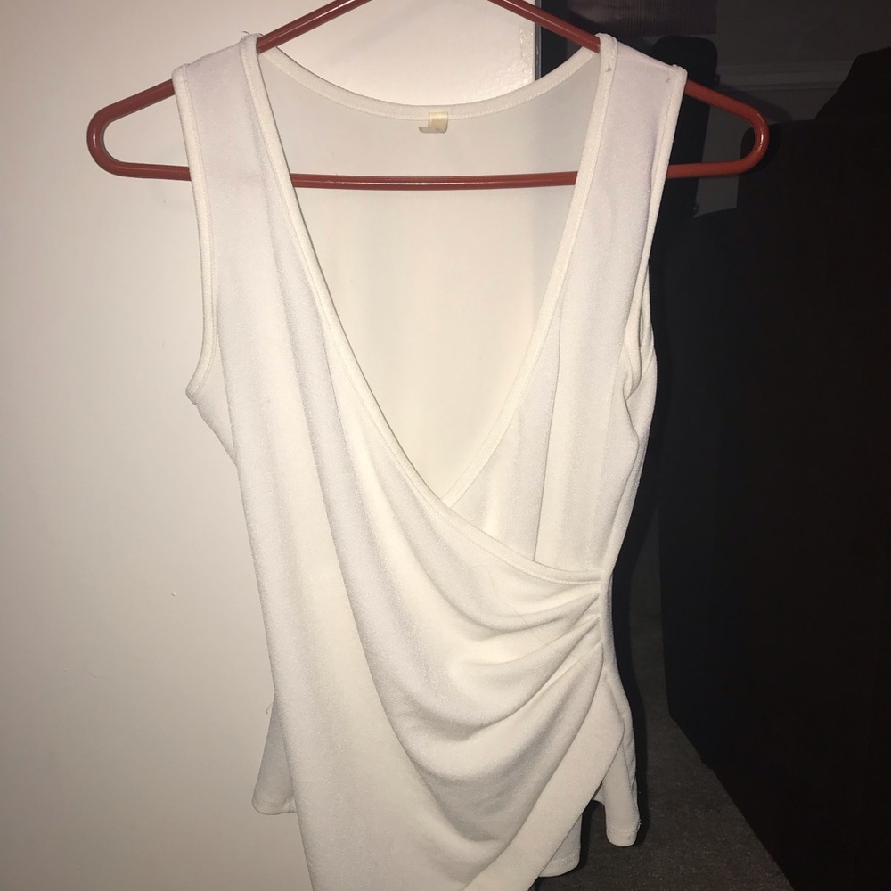 Classy white blouse